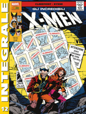 Gli Incredibili X-Men di Chris Claremont 12 - Marvel Integrale - Panini Comics - Italiano