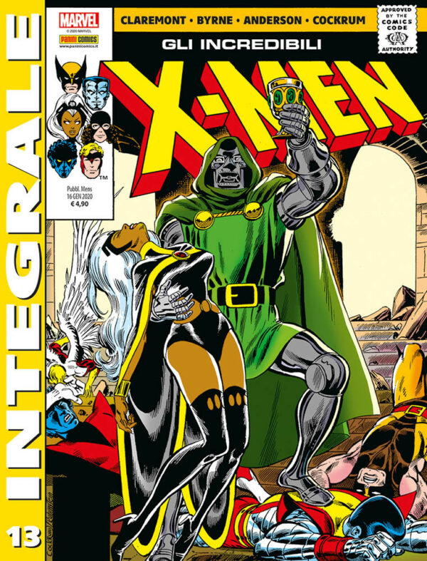 Gli Incredibili X-Men di Chris Claremont 13 - Marvel Integrale - Panini Comics - Italiano
