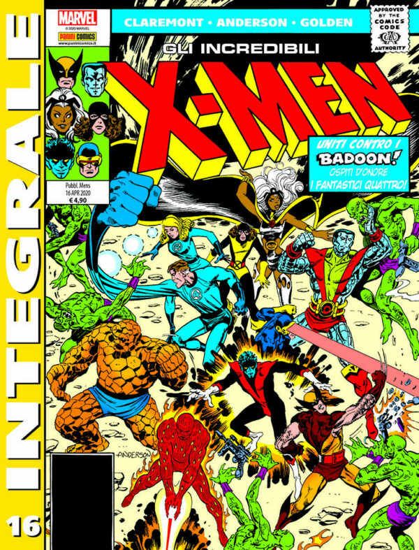 Gli Incredibili X-Men di Chris Claremont 16 - Marvel Integrale - Panini Comics - Italiano