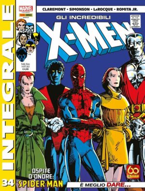 Gli Incredibili X-Men di Chris Claremont 34 - Marvel Integrale - Panini Comics - Italiano
