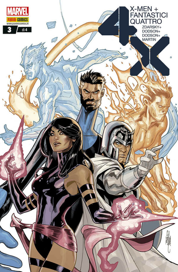 X-Men + Fantastici Quattro 3 - Marvel Miniserie 233 - Panini Comics - Italiano