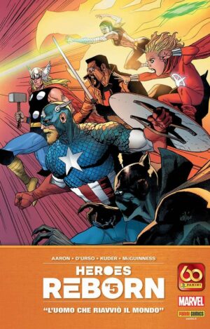 Heroes Reborn 5 - Marvel Miniserie 251 - Panini Comics - Italiano