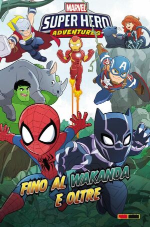 Marvel Super Hero Adventures - Fino al Wakanda e Oltre - Volume Unico - Panini Kids - Panini Comics - Italiano