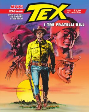 Maxi Tex 27 - I Tre Fratelli Bill - Sergio Bonelli Editore - Italiano