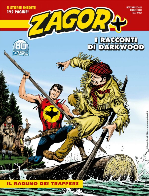 Zagor Più 3 - Il Raduno dei Trappers - Maxi Zagor 44 - Sergio Bonelli Editore - Italiano