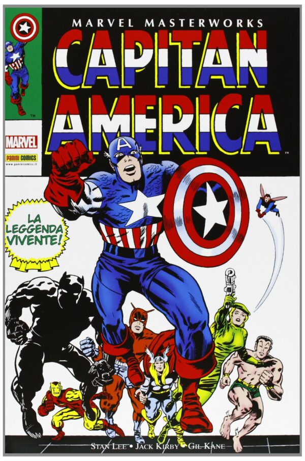 Capitan America Vol. 2 - Marvel Masterworks - Panini Comics - Italiano