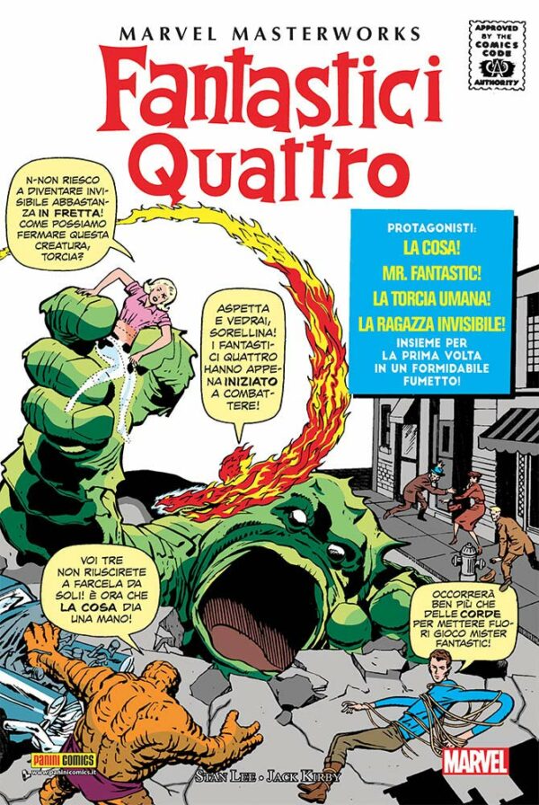 Fantastici Quattro Vol. 1 - Prima Ristampa - Marvel Masterworks - Panini Comics - Italiano