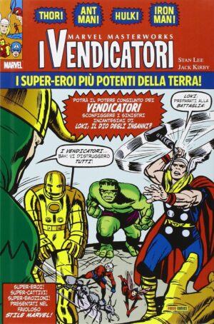 I Vendicatori Vol. 1 - Prima Ristampa - Marvel Masterworks - Panini Comics - Italiano