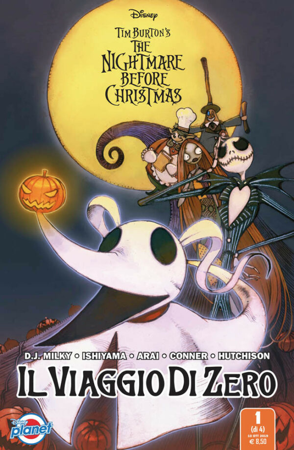 The Nightmare Before Christmas - Il Viaggio di Zero 1 - Disney Planet 19 - Panini Comics - Italiano