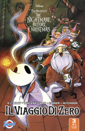 The Nightmare Before Christmas - Il Viaggio di Zero 3 - Disney Planet 21 - Panini Comics - Italiano