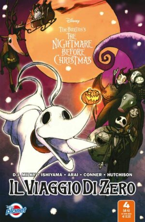 The Nightmare Before Christmas - Il Viaggio di Zero 4 - Disney Planet 27 - Panini Comics - Italiano