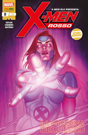 X-Men Blu Presenta 21 - X-Men Rosso: La macchina dell'odio - I Nuovissimi X-Men 72 - Panini Comics - Italiano
