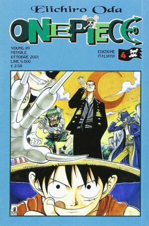 One Piece - Serie Blu 4 - Young 89 - Edizioni Star Comics - Italiano