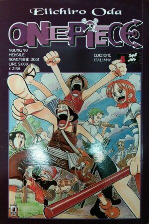 One Piece - Serie Blu 5 - Young 90 - Edizioni Star Comics - Italiano