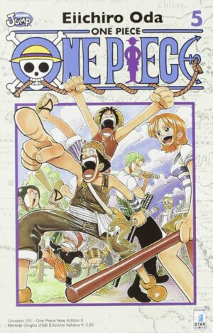 One Piece New Edition 5 - Greates 101 - Edizioni Star Comics - Italiano