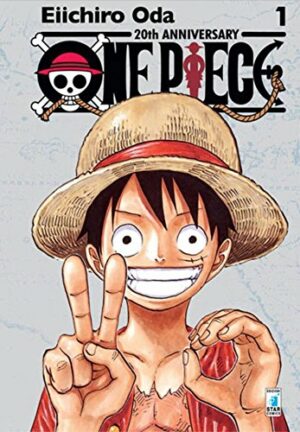 One Piece 1 Limited Edition Silver - 20th Anniversary - Edizioni Star Comics - Italiano