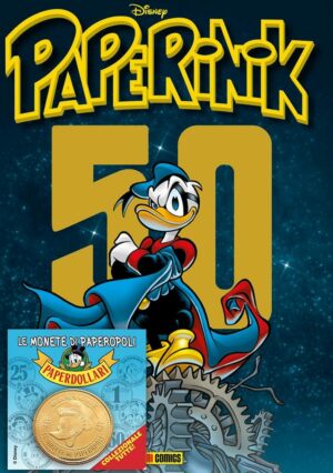 Paperinik 50 + Moneta di Gastone - Panini Comics - Italiano