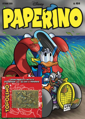 Paperino 484 + 1 Francobollo - Panini Comics - Italiano
