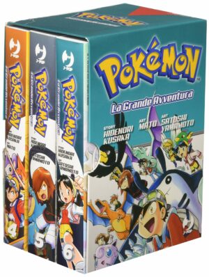 Pokemon La Grande Avventura Cofanetto Box 2 (Vol. 4-6) - Jpop - Italiano