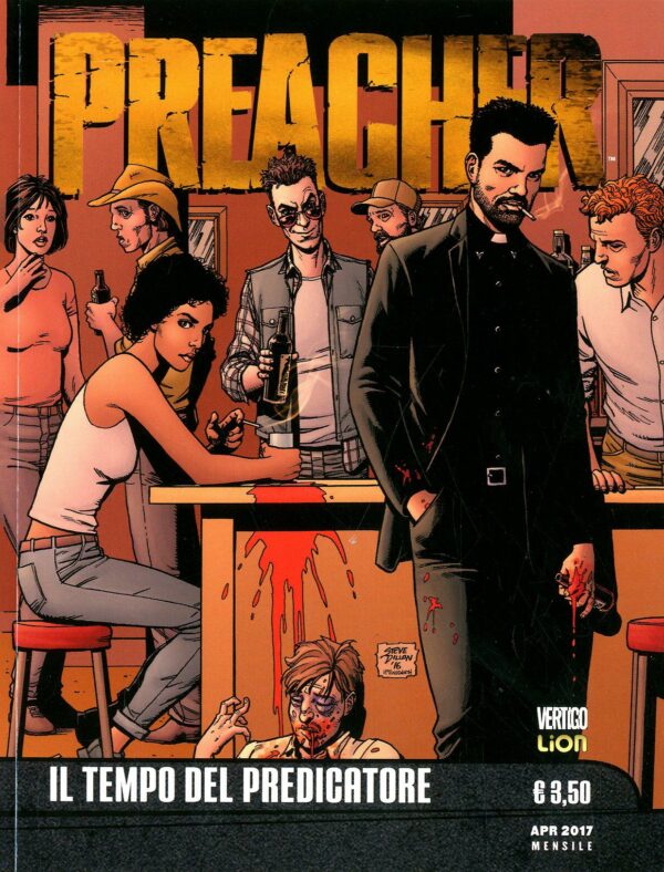 Preacher 1 - Il Tempo del Predicatore - DC Black and White 21 - RW Lion - Italiano