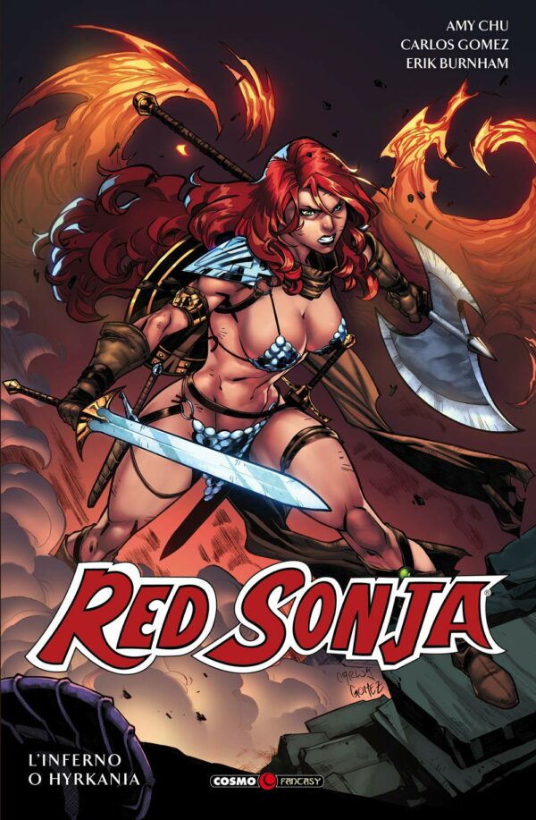 Red Sonja Vol. 7 - L'Inferno o l'Hyrkania - Cosmo Fantasy - Editoriale Cosmo - Italiano