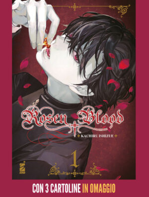 Rosen Blood 1 + 3 Cartoline - Limited Edition - Ghost Limited 198 - Edizioni Star Comics - Italiano