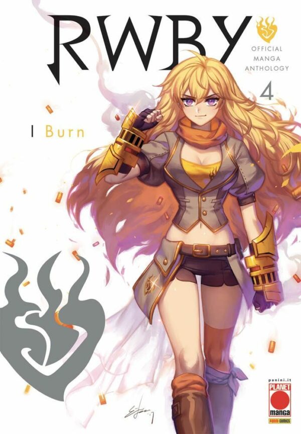 RWBY Official Manga Anthology 4 - I Burn - Panini Comics - Italiano