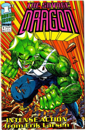 Savage Dragon 1 - Battesimo del Fuoco - Cosmo Comics - Editoriale Cosmo - Italiano