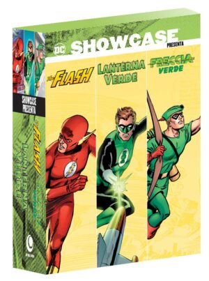 Showcase Presenta - Flash, Lanterna Verde, Freccia Verde Cofanetto (3 Volumi) - DC Showcase - Editoriale Cosmo - Italiano