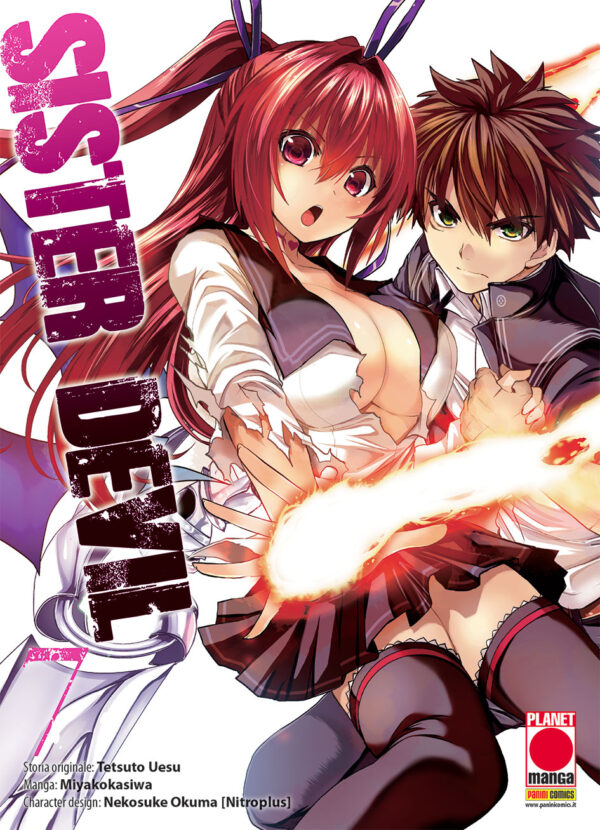 Sister Devil 7 - Manga Fire 7 - Panini Comics - Italiano