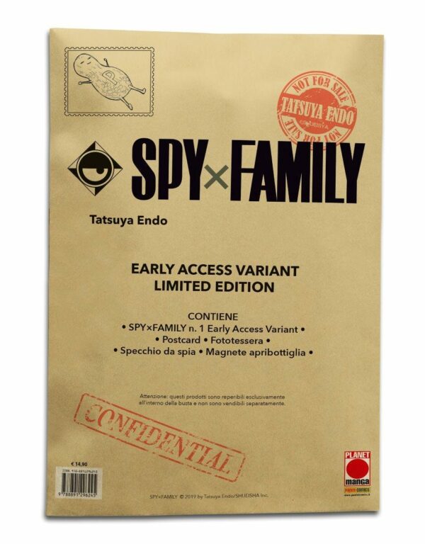 Spy x Family 1 - Early Access Variant - Panini Comics - Italiano