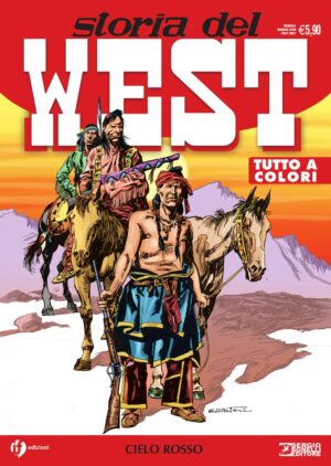 Storia del West 14 - Cielo Rosso - Sergio Bonelli Editore - Italiano