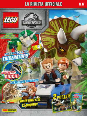 LEGO Jurassic World 6 - Super Panini 14 - Panini Comics - Italiano