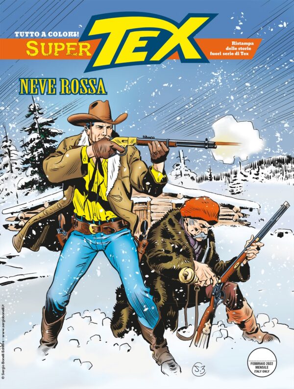 Super Tex 4 - Neve Rossa - Sergio Bonelli Editore - Italiano