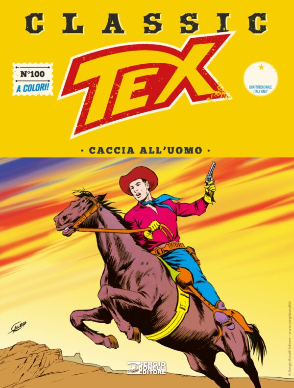 Tex Classic 100 - Caccia all'Uomo - Sergio Bonelli Editore - Italiano