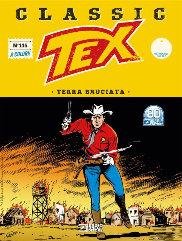 Tex Classic 115 - Terra Bruciata - Sergio Bonelli Editore - Italiano