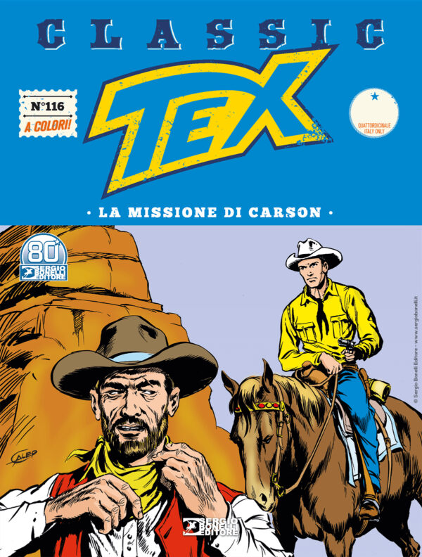 Tex Classic 116 - La Missione di Carson - Sergio Bonelli Editore - Italiano