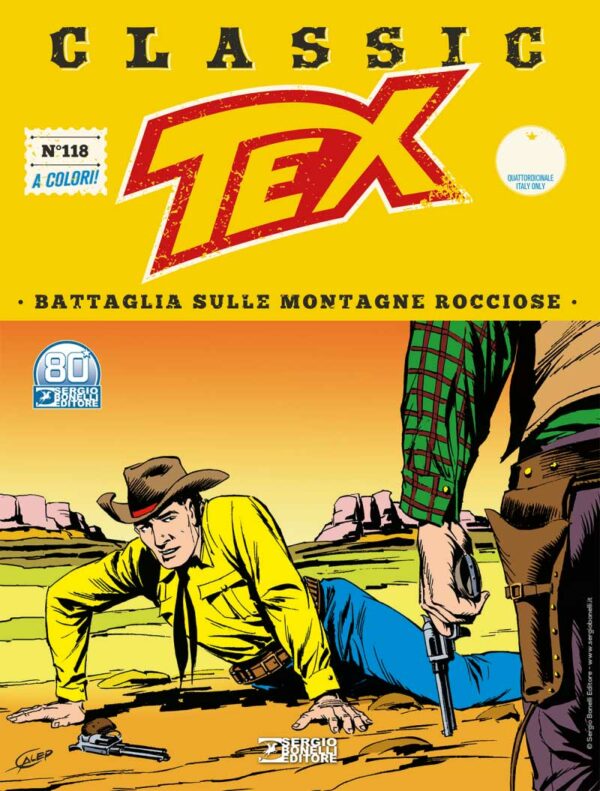 Tex Classic 118 - Battaglia sulle Montagne Rocciose - Sergio Bonelli Editore - Italiano