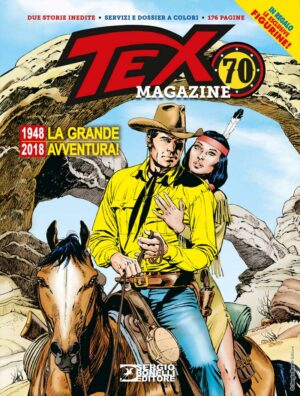 Tex Magazine 70 Anni - Collana Almanacchi 153 - Sergio Bonelli Editore - Italiano