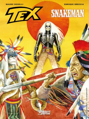 Tex Stella d'Oro 33 - Snakeman - Tex Romanzi a Fumetti 13 - Sergio Bonelli Editore - Italiano