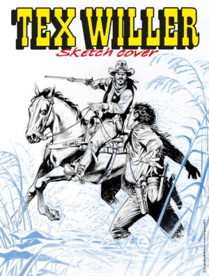 Tex Willer 18 - L'Agente Federale - Sketch Cover Variant - Sergio Bonelli Editore - Italiano
