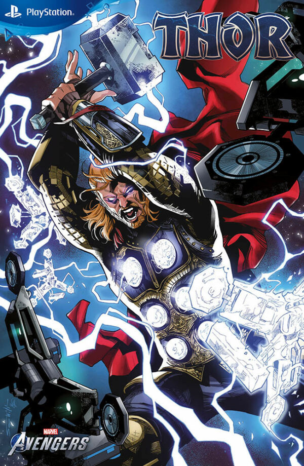Thor 4 (257) - Variant Square Enix Marvel's Avengers - Panini Comics - Italiano