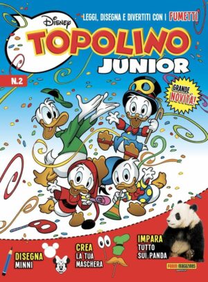 Topolino Junior 2 + Truccabimbi - Disney Play 16 - Panini Comics - Italiano
