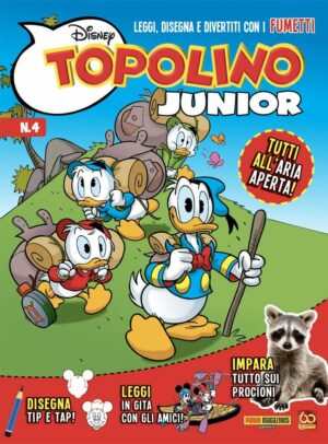 Topolino Junior 4 + Dobble - Disney Play 18 - Panini Comics - Italiano