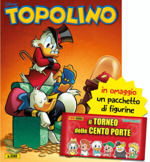 Topolino 3369 - Con Figurine Album Il Torneo Delle 100 Porte - Panini Comics - Italiano