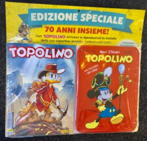 Topolino - Supertopolino 3307 - Con Metalplate - Panini Comics - Italiano
