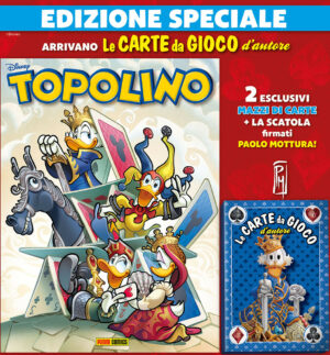 Topolino - Supertopolino 3324 - Con Il Mazzo di Carte Blu - Panini Comics - Italiano