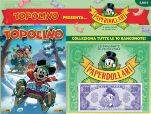 Topolino - Supertopolino 3346 - Con Raccoglitore di Paperdollari e una banconota - Panini Comics - Italiano