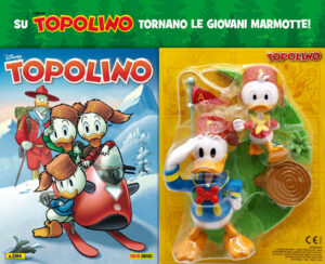 Topolino – Supertopolino 3364 – Con statuina 3d di Paperino e una Giovane Marmotta – Panini Comics – Italiano fumetto best