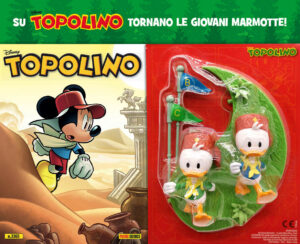 Topolino - Supertopolino 3365 - Con statue 3d di due Giovani Marmotte - Panini Comics - Italiano